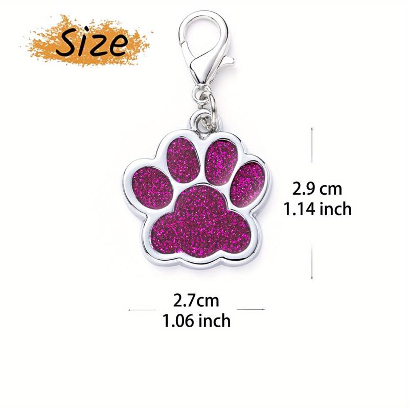 Engraved Pet ID Tag - Slide On Dog Tag - Durable & Stylish