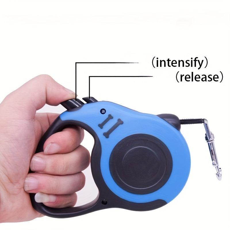 Automatic Telescopic Traction Rope for Small and Medium Dogs