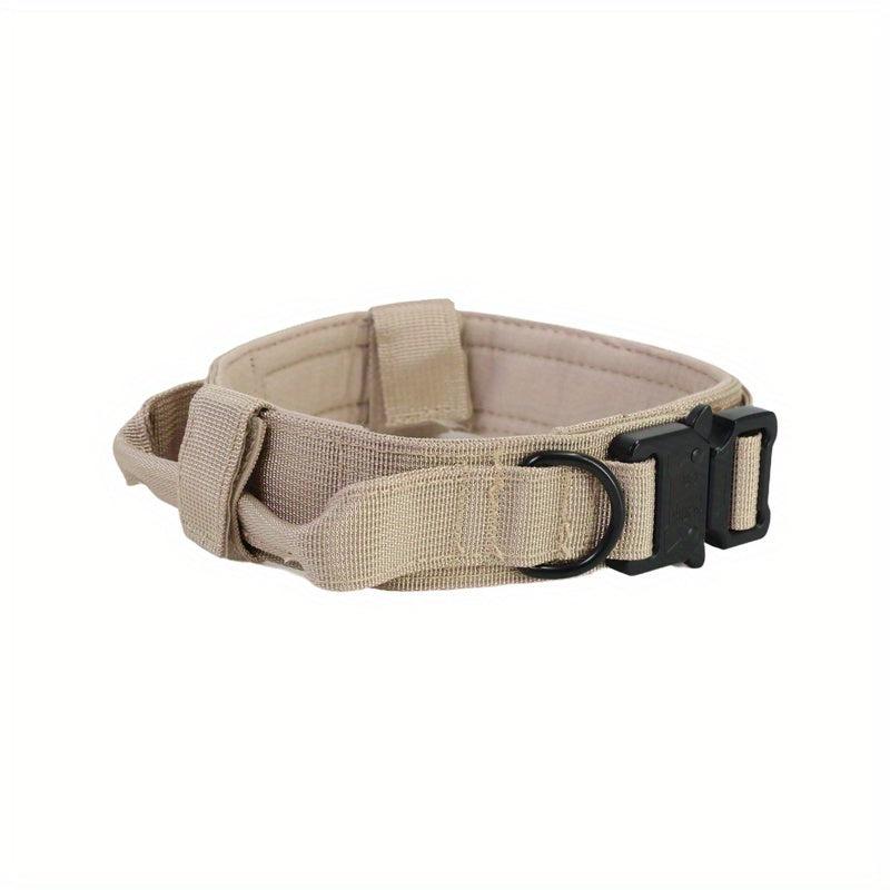 Adjustable Tactical Dog Collar with Quick Release - Military Style