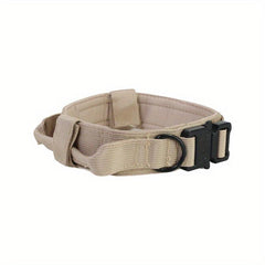 Adjustable Tactical Dog Collar with Quick Release - Military Style