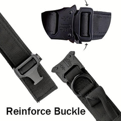Adjustable Tactical Dog Collar with Quick Release - Military Style
