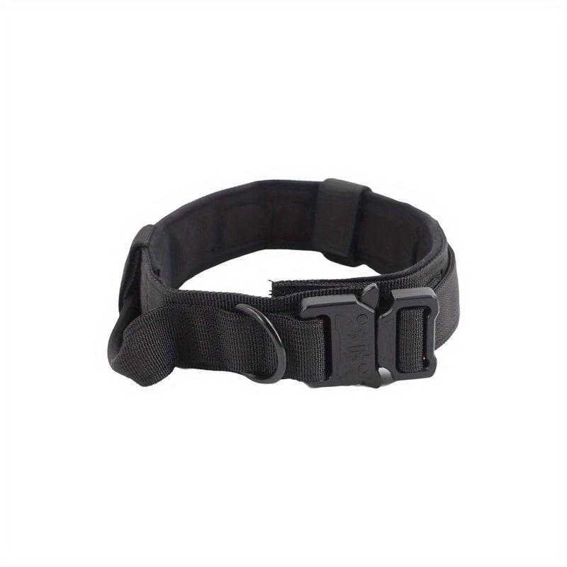 Adjustable Tactical Dog Collar with Quick Release - Military Style