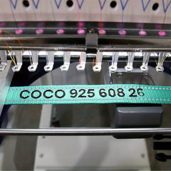 Reflective Personalized Dog Collar - Custom Embroidered with Name & Number