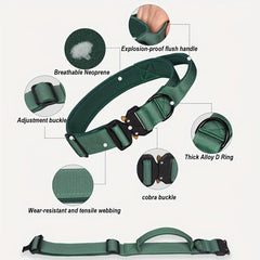Tactical Dog Collar For Medium To Large Dogs