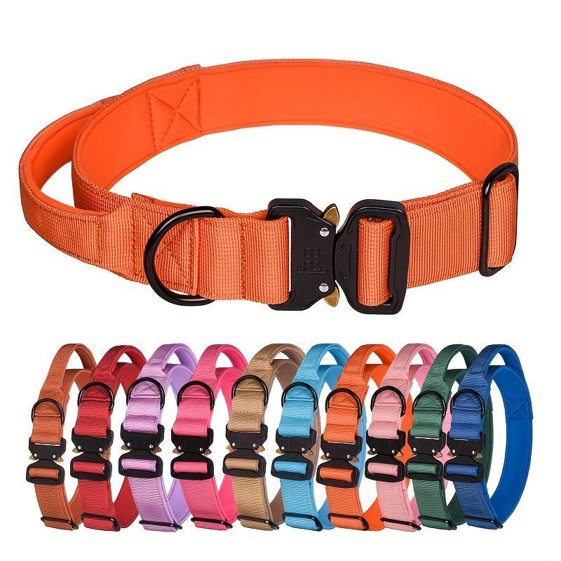 Tactical Dog Collar For Medium To Large Dogs