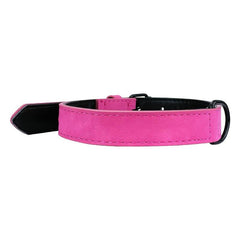 Personalized Leather Dog Collar - Custom Name - Small Medium Large Dog