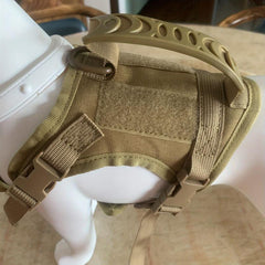 Breathable Tactical Cat Harness Escape Proof Adjustable Walking Small Dogs
