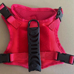 Breathable Tactical Cat Harness Escape Proof Adjustable Walking Small Dogs