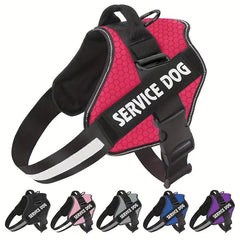Reflective Explosion Proof Harness for Dogs in 9 Colors