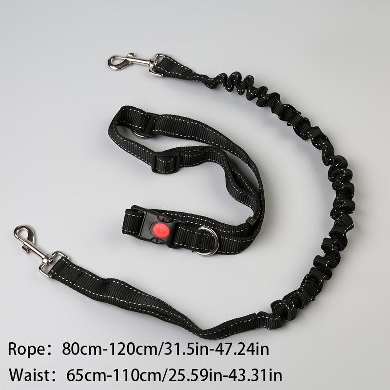 Adjustable Hands-Free Dog Leash for Safe Runs