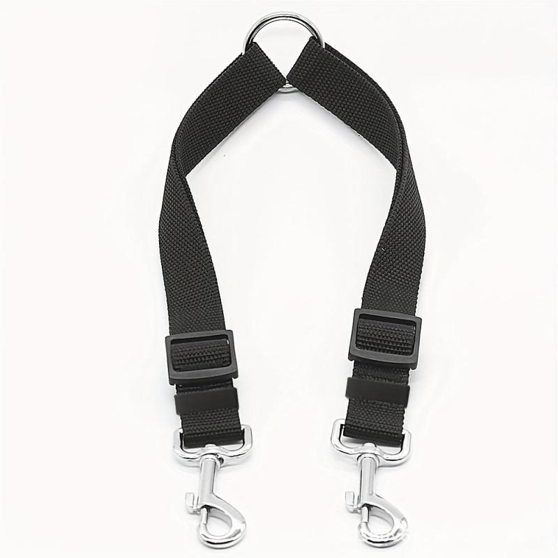 Adjustable Heavy Duty Double Dog Leash For Pets No Tangle Training