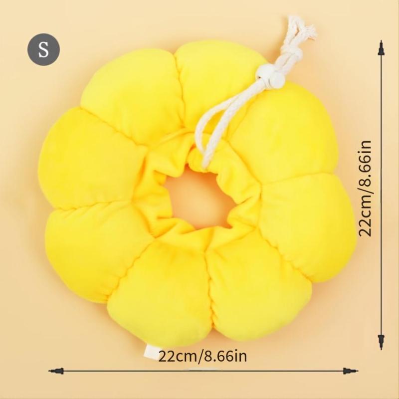 Soft Plush Elizabethan Collar for Cats and Puppies