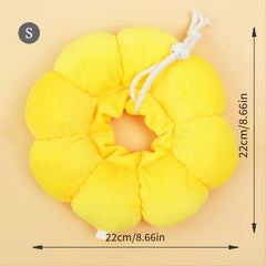 Soft Plush Elizabethan Collar for Cats and Puppies