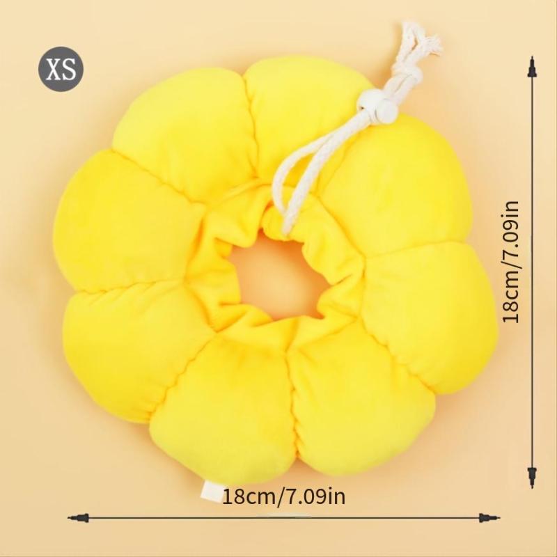 Soft Plush Elizabethan Collar for Cats and Puppies