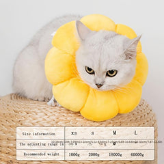 Soft Plush Elizabethan Collar for Cats and Puppies