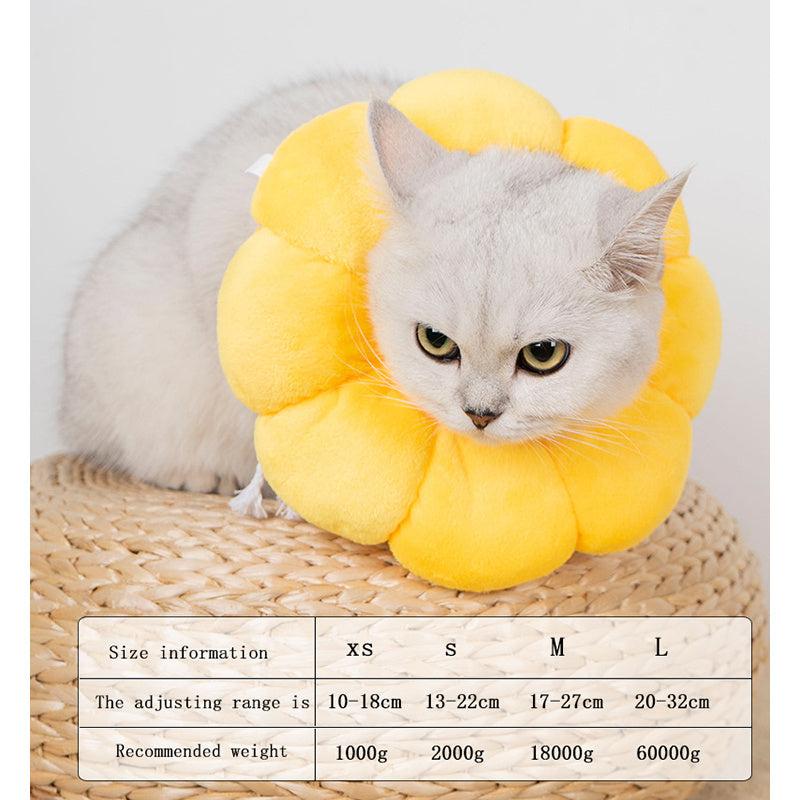 Soft Plush Elizabethan Collar for Cats and Puppies