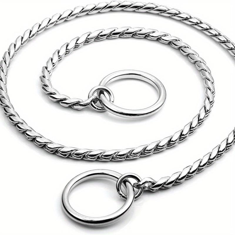 Stainless Steel Dog Collar for Training/Walking