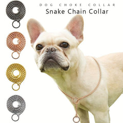 Stainless Steel Dog Collar for Training/Walking