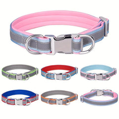 Adjustable Reflective Dog Collar Wear-resistant Pet Collar