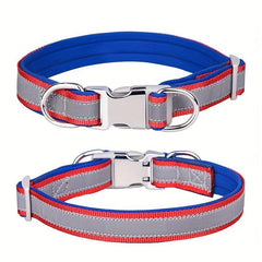 Adjustable Reflective Dog Collar Wear-resistant Pet Collar