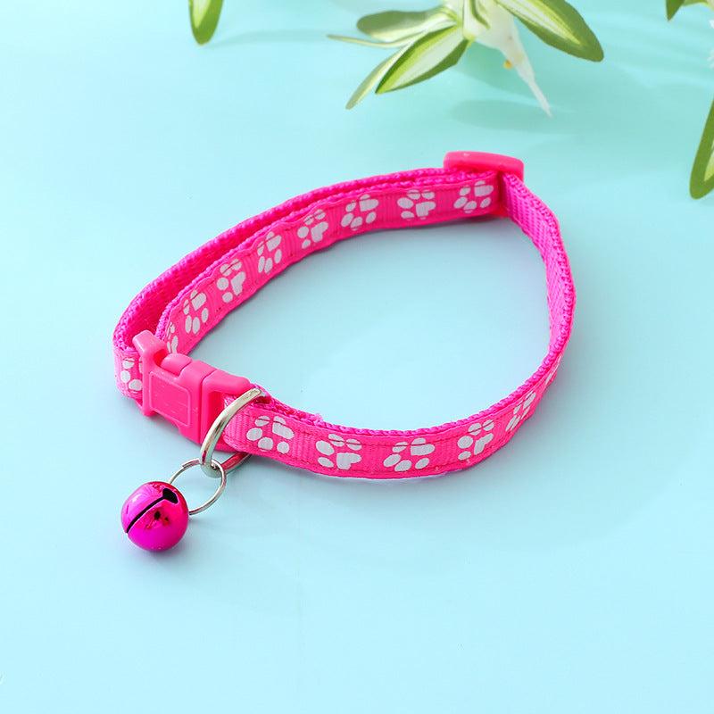 Adjustable Cat Collar with Bell Small to Medium Pets