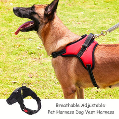 Reflective No Pull Dog Harness with Soft Padding for Small to Large Dogs