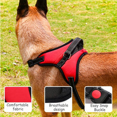 Reflective No Pull Dog Harness with Soft Padding for Small to Large Dogs