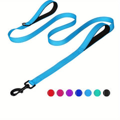 Taglory Reflective Double Handle Dog Leash for Large and Medium Dogs