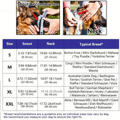 Adjustable Dog Pet Muzzle Head Halter for Training