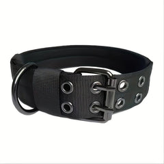 Adjustable Tactical Dog Collar for Large/Medium Dogs