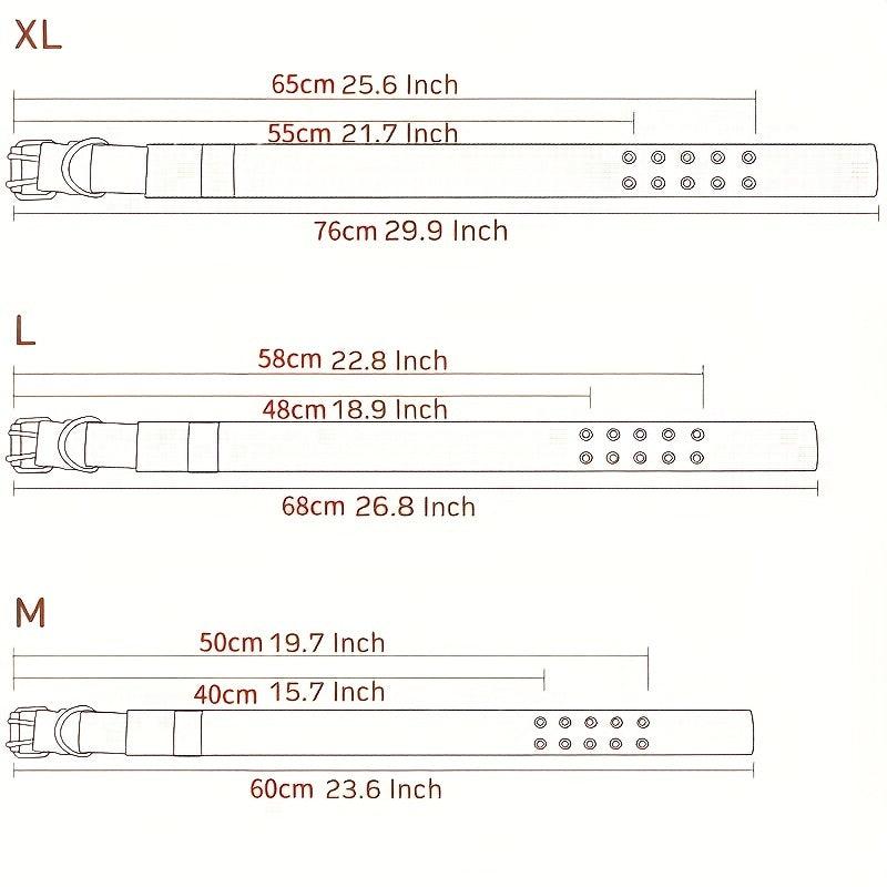 Adjustable Tactical Dog Collar for Large/Medium Dogs