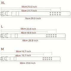 Adjustable Tactical Dog Collar for Large/Medium Dogs