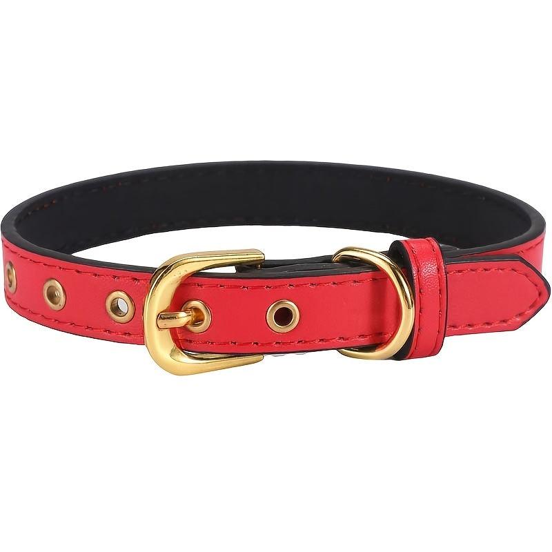 Durable Adjustable Pet Collar for Small and Medium Dogs