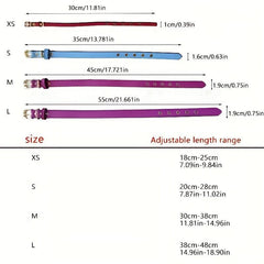 Durable Adjustable Pet Collar for Small and Medium Dogs
