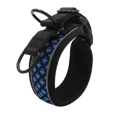 Adjustable Breathable Dog Collar Mesh Stripes Comfortable