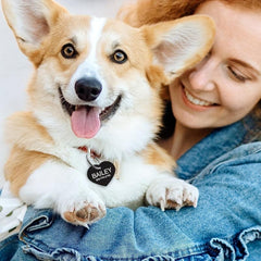 Personalized Dog Tag - Custom Engraved with Pet's Name & Info