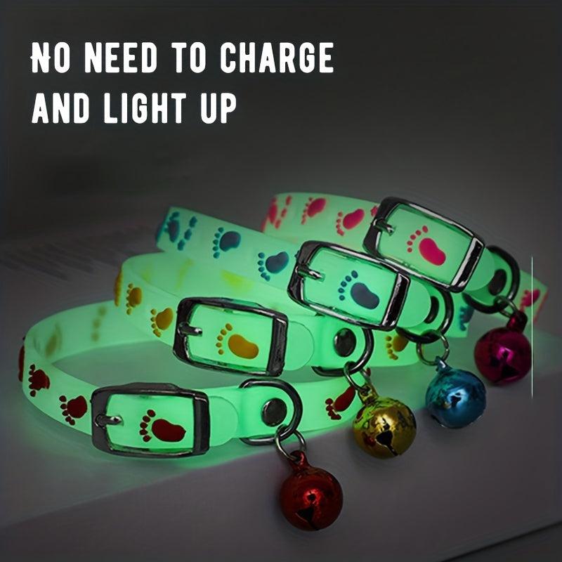Luminous Silicone Collar for Dogs Cats