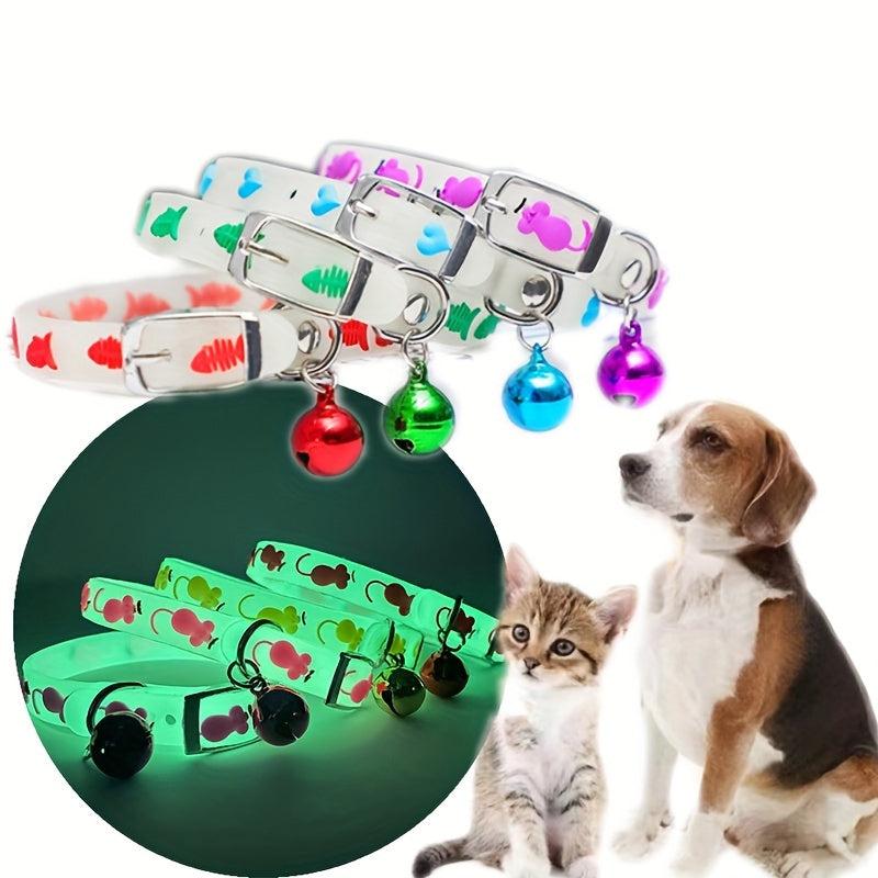 Luminous Silicone Collar for Dogs Cats