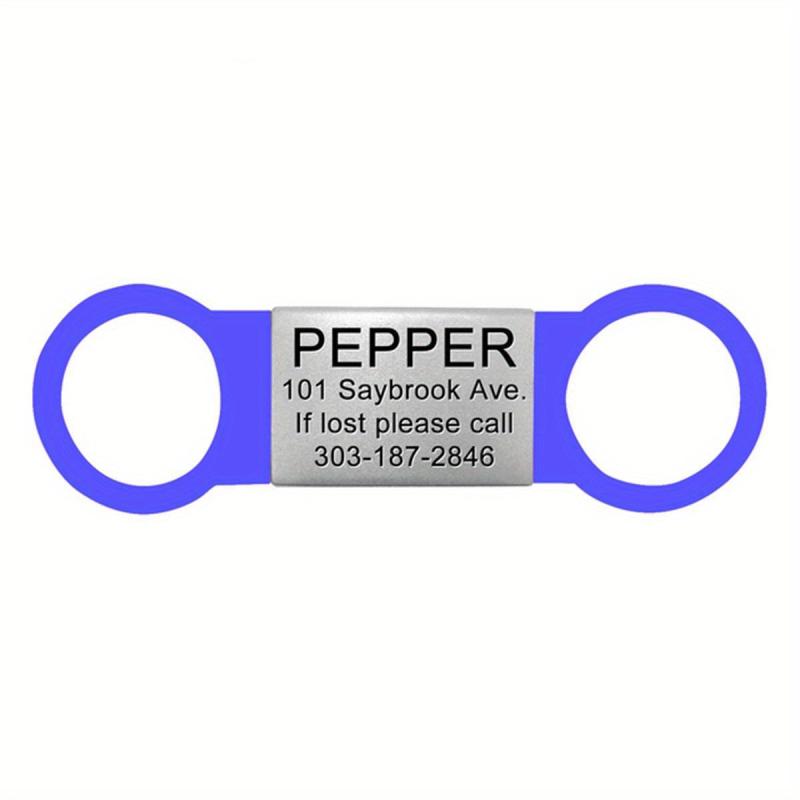 Custom Engraved Dog Tags - Stainless Steel Pet ID Tags