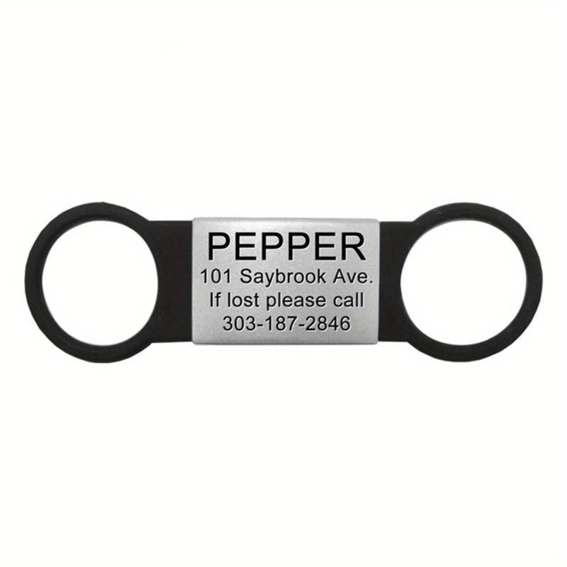 Custom Engraved Dog Tags - Stainless Steel Pet ID Tags