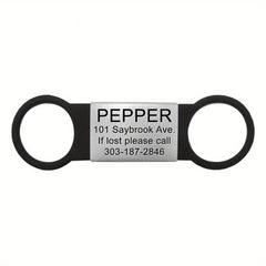 Custom Engraved Dog Tags - Stainless Steel Pet ID Tags