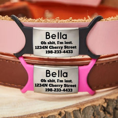 Custom Engraved Dog Tags - Stainless Steel Pet ID Tags