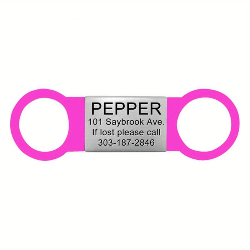 Custom Engraved Dog Tags - Stainless Steel Pet ID Tags