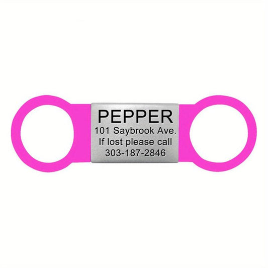 Custom Engraved Dog Tags - Stainless Steel Pet ID Tags