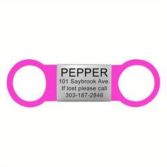 Custom Engraved Dog Tags - Stainless Steel Pet ID Tags