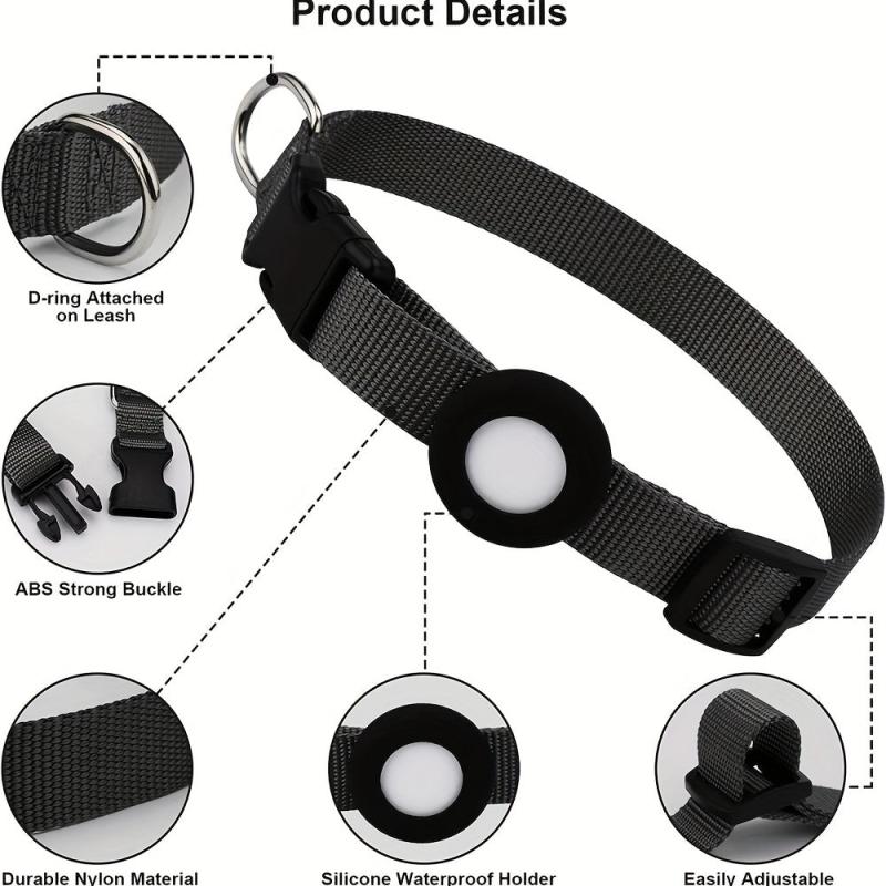 GPS Tracker Locator Dog Collar for Small & Medium Dogs