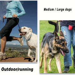 Heavy Duty Leather Dog Leash for Large Medium Small Dogs
