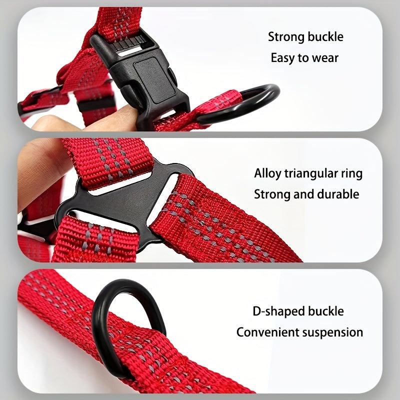 Reflective No Pull Dog Harness Soft Adjustable for Large Dogs