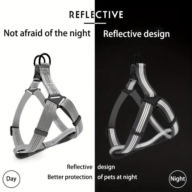 Reflective No Pull Dog Harness Soft Adjustable for Large Dogs