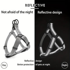 Reflective No Pull Dog Harness Soft Adjustable for Large Dogs